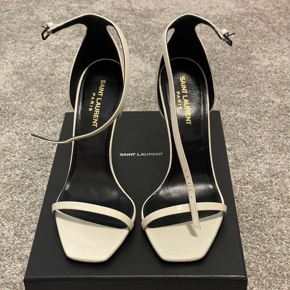 ♥️SOLD♥️White YSL Logo Opyum Opium 110 shoes - Picture 2 of 13